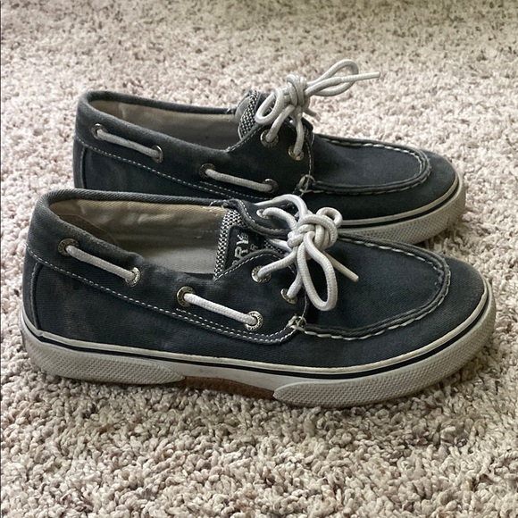 Sperry Other - Kids Sperry Top Sider Boat shoes size 13 navy blue and white